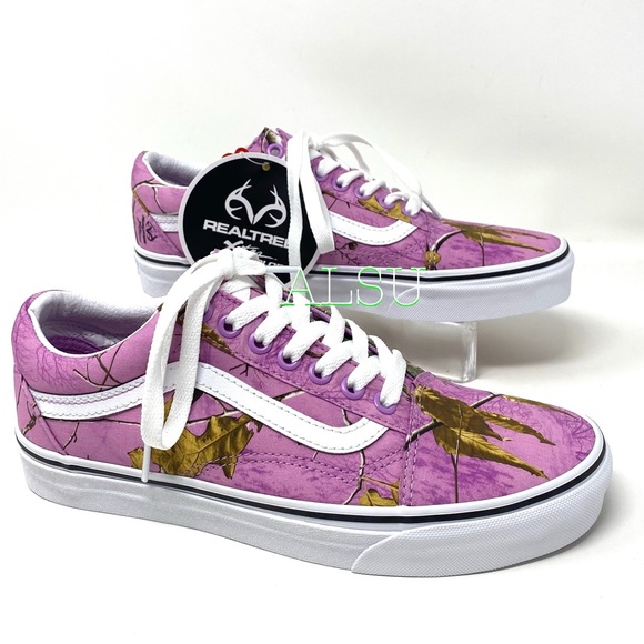 vans realtree pink